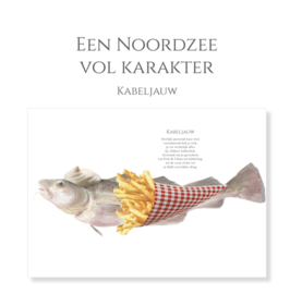 Artprints Noordzee vol Karakter