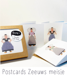 Postcards Zeeuws meisje