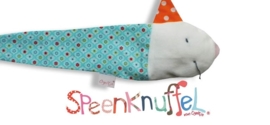 Lapjespoes speenknuffel 'Mees"