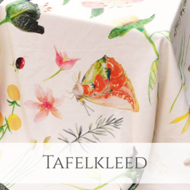 La dolce vita di una farfalla - Tafelkleed in 2 maten