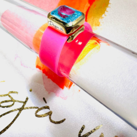 Fantastic Elastic ring - Turqouise