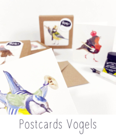 Postcards - Een tuin vol karakter - set van 8 kaarten en enveloppen