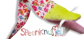 Speenknuffel Kroko 'Bloem'