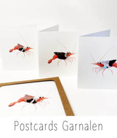 Postcards Garnalen