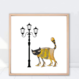 Artprint Cats got talent 'The night Cat'