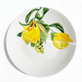 Botanical Wonders, set van 4 ontbijtborden
