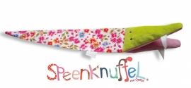 Speenknuffel Kroko 'Bloem'