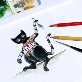 Artprint Cats got talent' Gotcha'