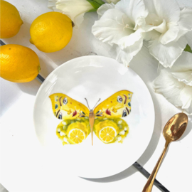 Farfalla - Piatti Dolci- Set van 4 dessert borden