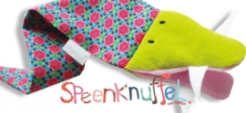 Speenknuffel Kroko 'Bella'