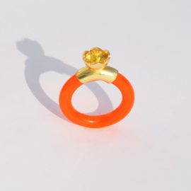 Bling Ring 'Squeezy Oranje'