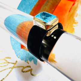 Fantastic Elastic ring - Turqouise