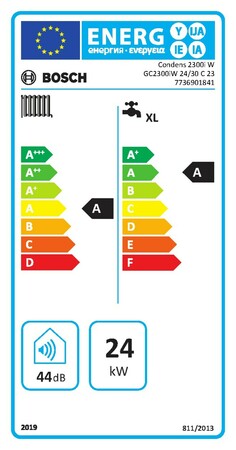 CV-ketel 29,4 kW Bosch Condens GC2300iW 24/30 C 23