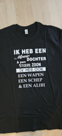 Ik heb een mooie dochter en een stoere zoon maat XL en XXL