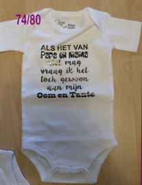 Romper Als het van papa en mama niet mag