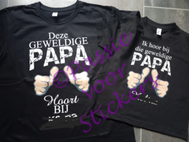 Set Deze geweldige Papa ...voor papa en kind