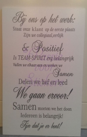 Bij ons op het werk