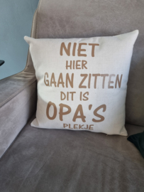Opa's plekje