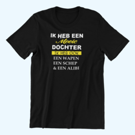 Ik heb ... mooie dochter(s), ik ga voor ze door het vuur