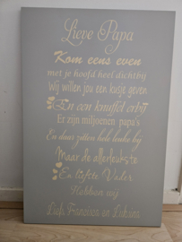 Lieve Papa