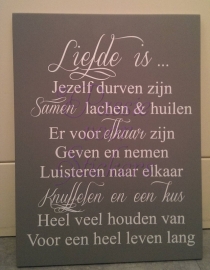 Liefde is..