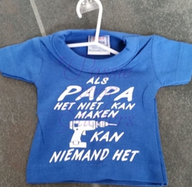 Als papa het niet kan...