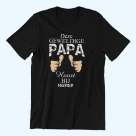 Deze geweldige Papa hoort bij ... T-shirt