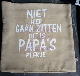 Papa's plekje