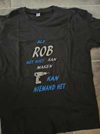Als Rob het niet kan maken Maat L