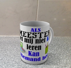 Als juf/meester het mij niet kan leren..