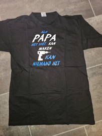 Als papa het niet kan maken Maat L