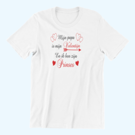 Mijn Papa is mjin Valentijn...kindertshirt