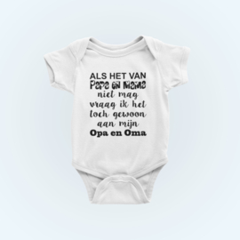 Als het van Papa en Mama niet mag...romper