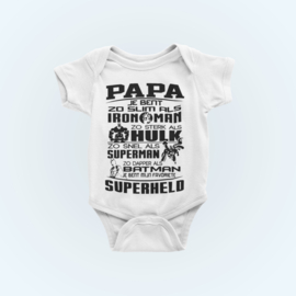 Papa mijn superheld