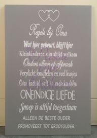 Regels bij Opa en Oma (1)