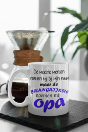 De meeste mensen noemen