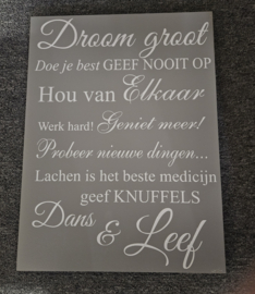 Droom groot