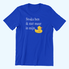 Straks ben ik niet meer in mijn eendje