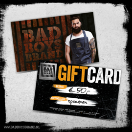 GIFTCARD T.W.V. €50,-