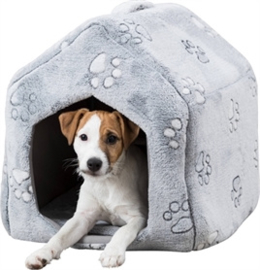 Trixie Hondenmand / Kattenmand Huis Nando Lichtgrijs 40 x 40 x 45 cm