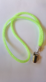 Nummerketting fluor groen