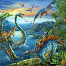 Ravensburger puzzel Dinosauriërs