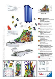 Ravensburger Sneaker Grafitti Print - 3D puzzel