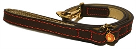 Luxury Leather bruin riem