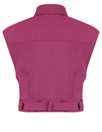 Harper & Yve Katie gilet | Vintage red