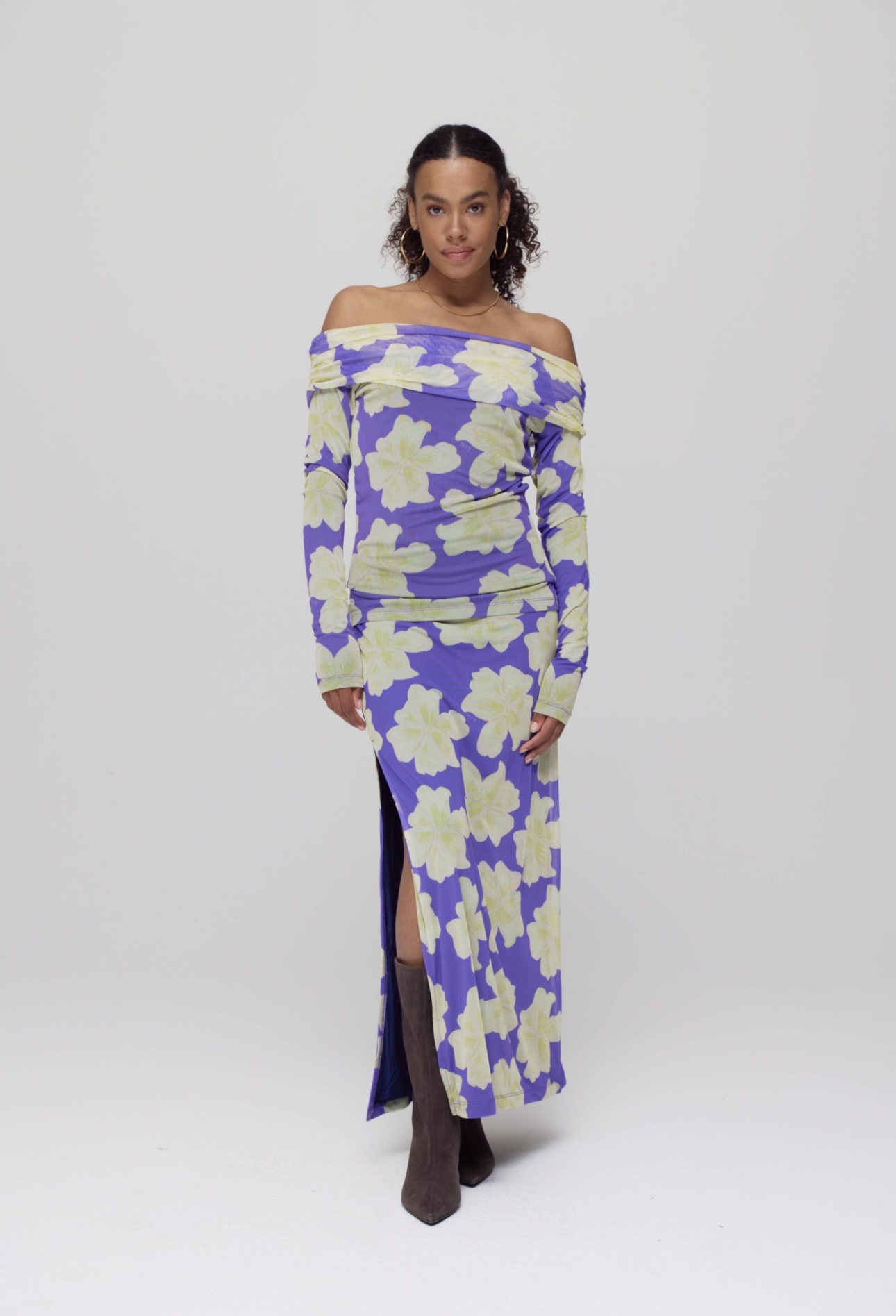 Harper & Yve rok Leny | Bold flower - Lemonade