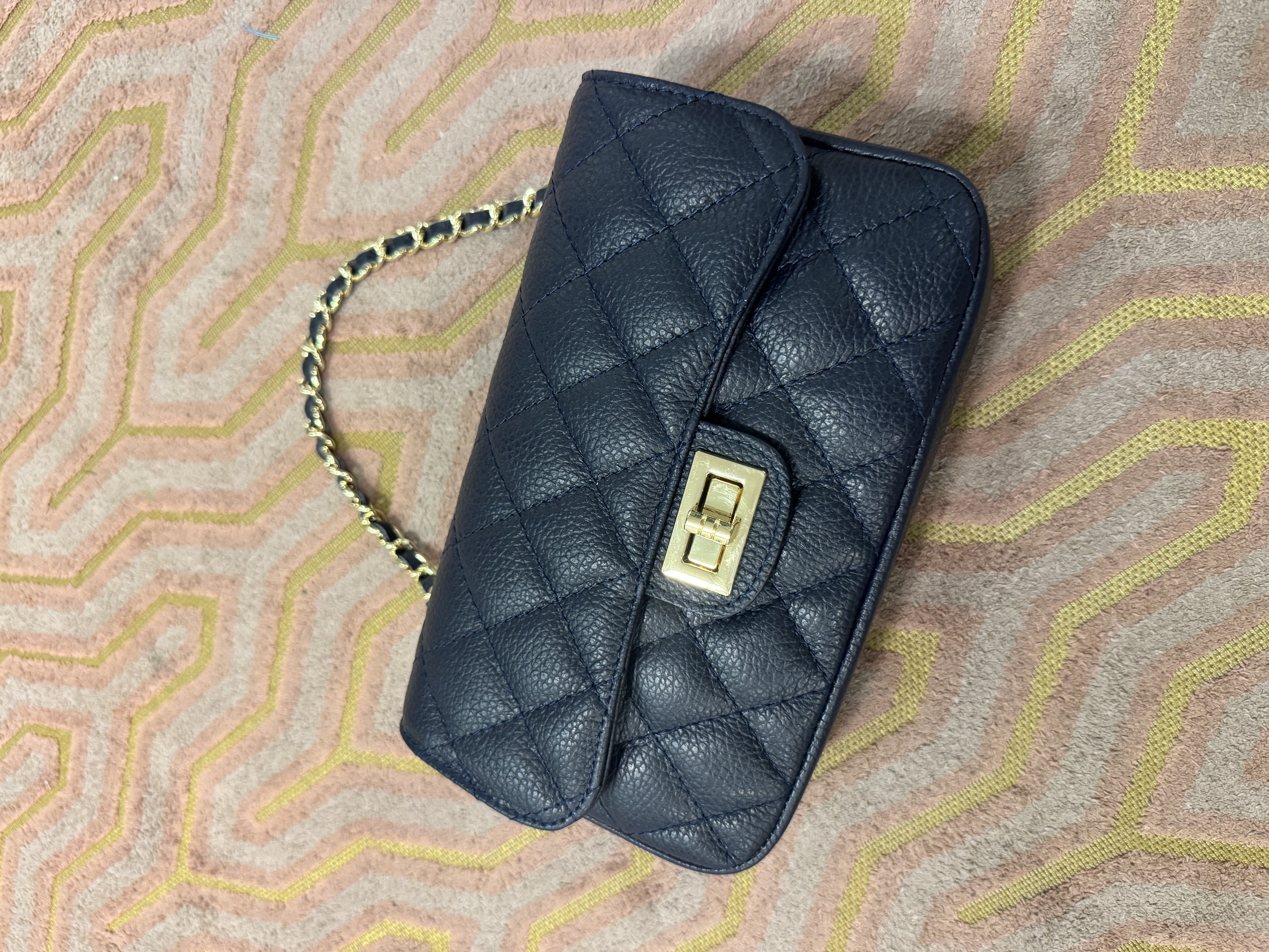 Audrey bag medium dark blue