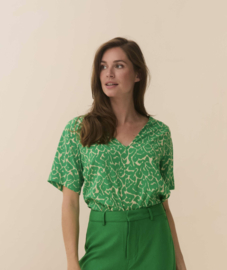 Lofty Manner blouse Iggy | Landscape print