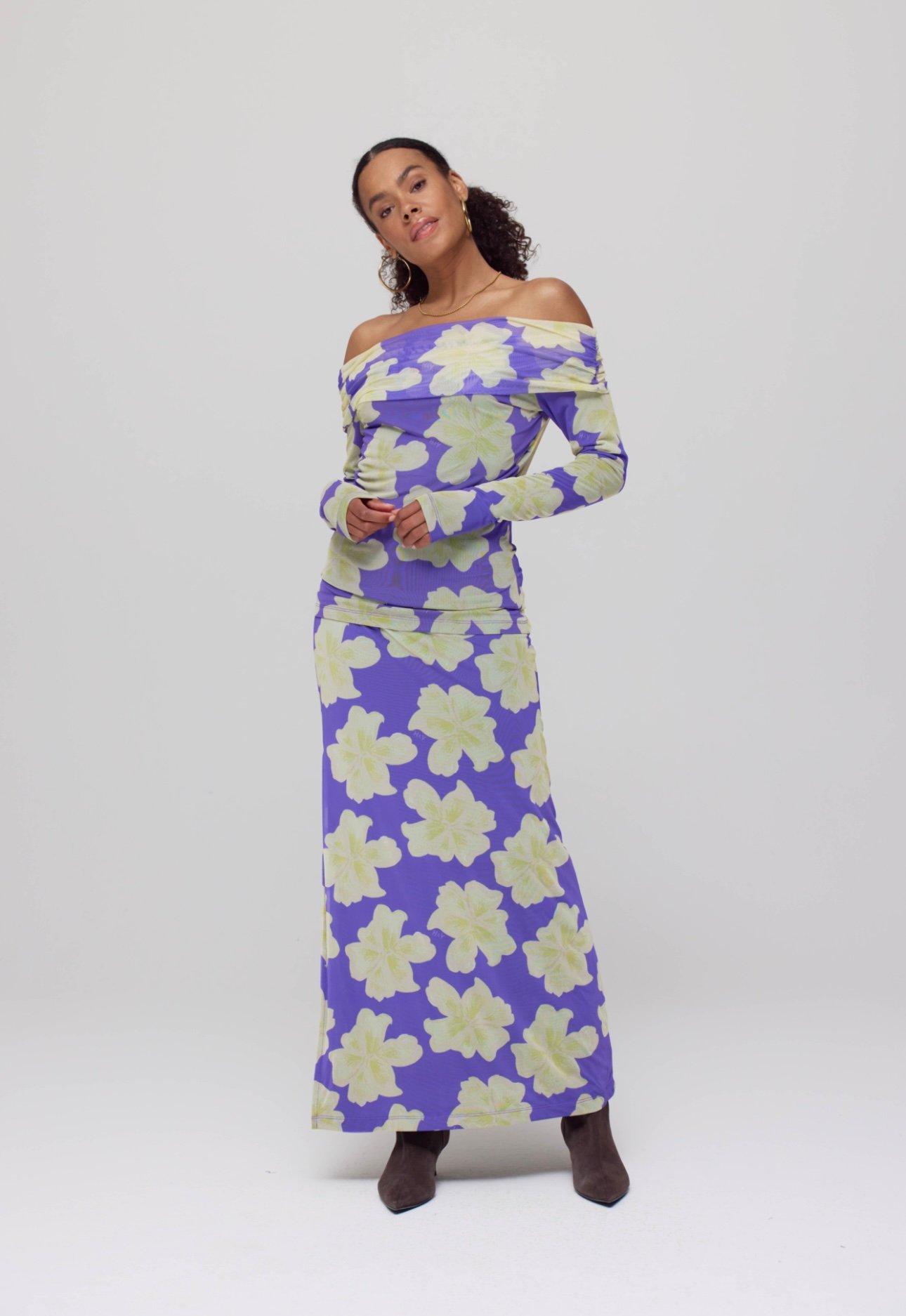 Harper & Yve rok Leny | Bold flower - Lemonade