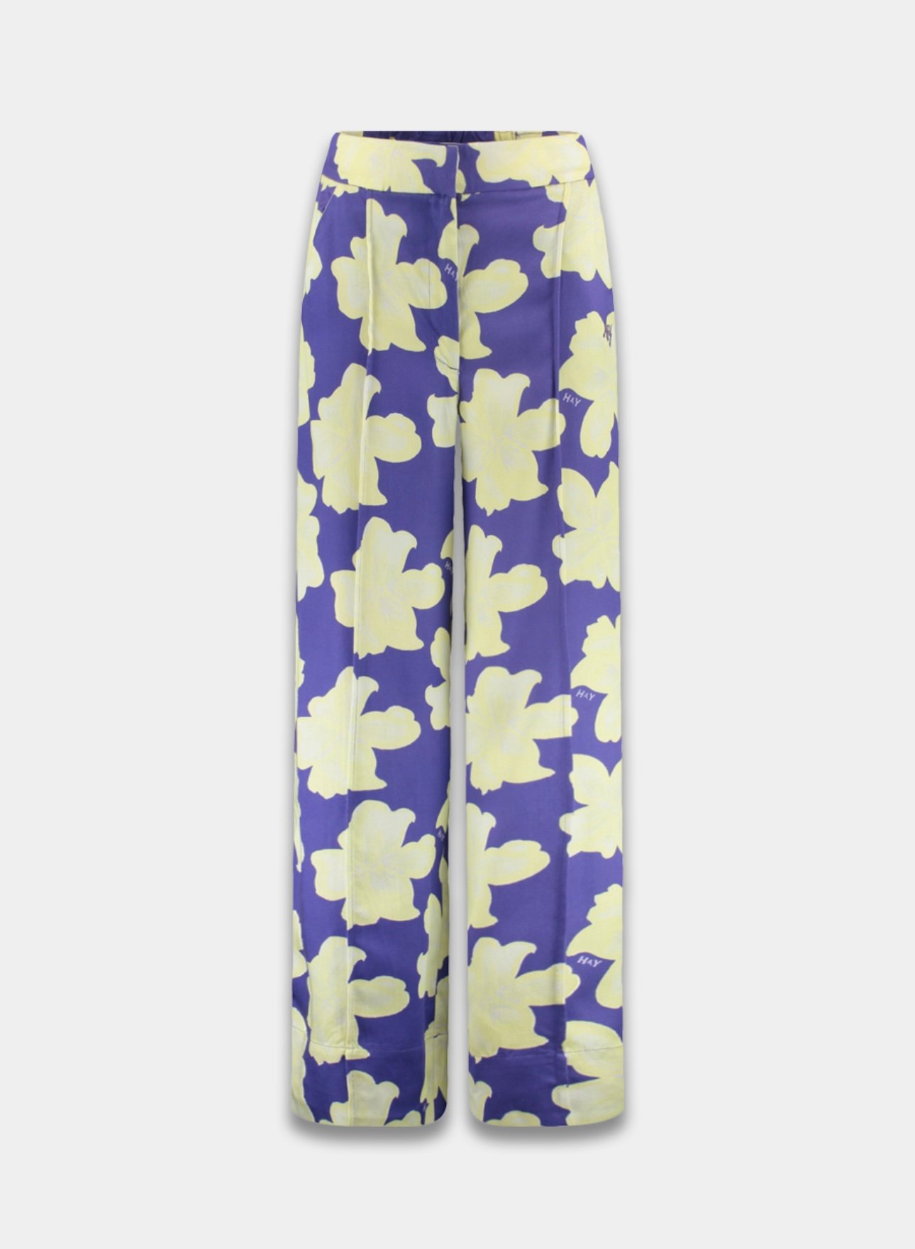 Harper & Yve broek Holly | Bold flower - Lemonade